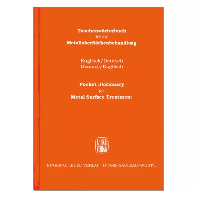 Taschenwörterbuch für die Metalloberflächenbehandlung 